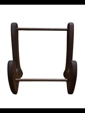 Vintage Wood Hands Free Book Stand Rack Holder for Cookbooks and Cutting Boards